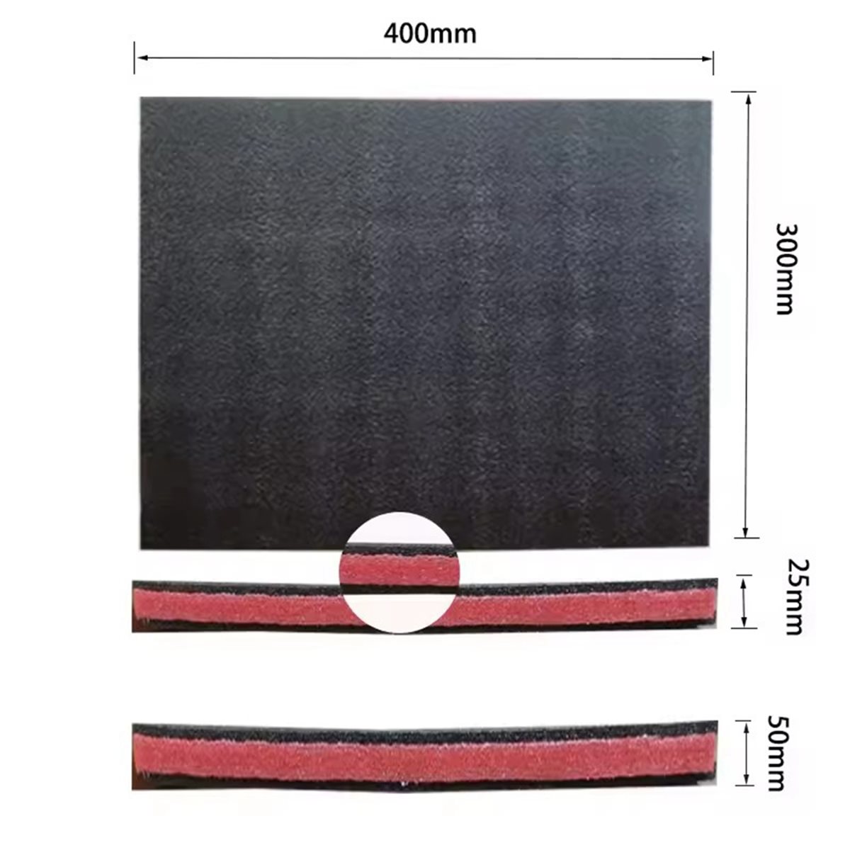 Polyurethane Foam Sheet - Пенополиуретановые листы A24I для инструментальных ящиков,
