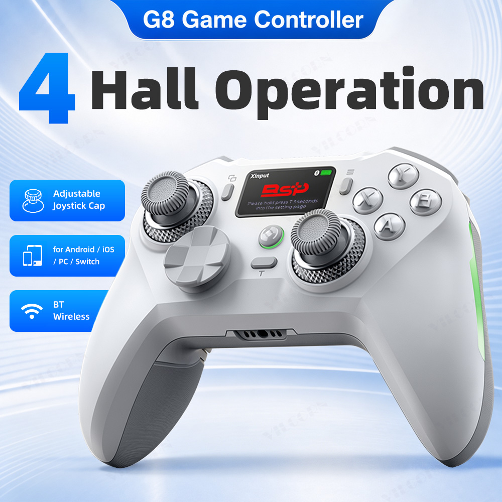 Gaming Keyboard Hall Effect - Беспроводной игровой контроллер G8, проводной геймпад