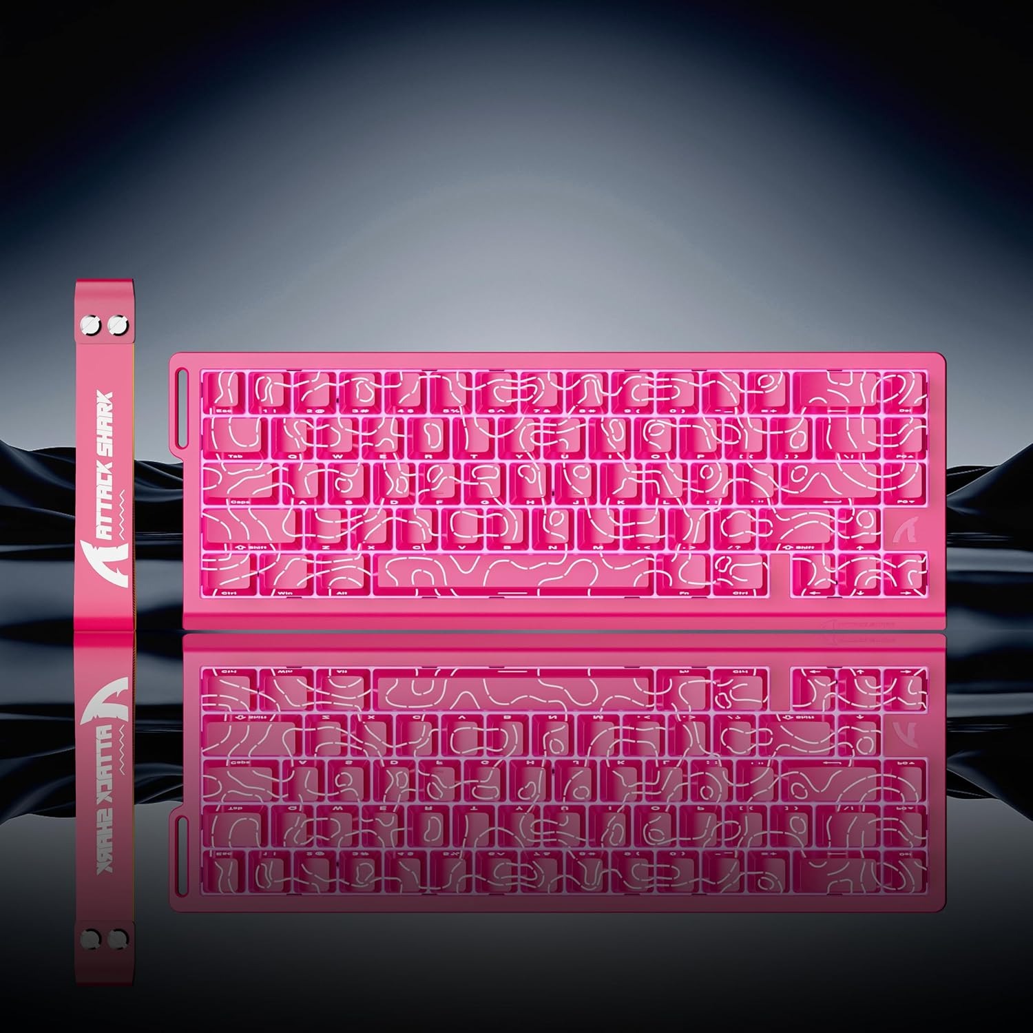 Keyboard Gaming Mac - Клавиатура ATTACK SHARK X68 HE с