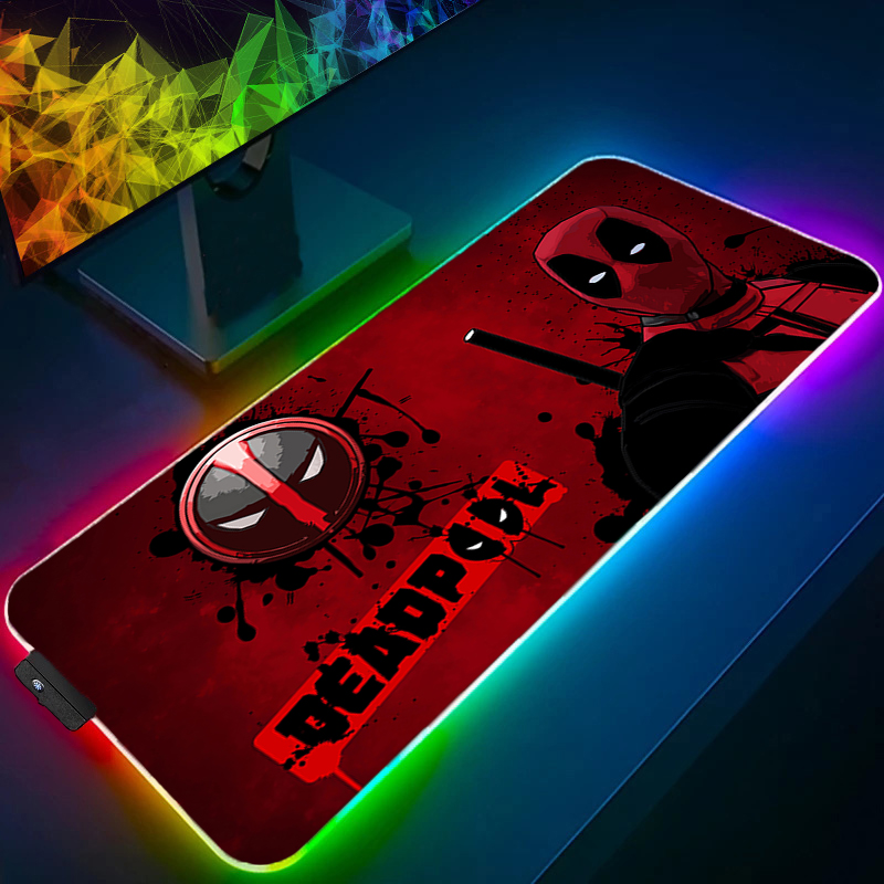 Gaming Keyboard En Mouse - Светодиодный коврик для мыши, игровая подсветка,