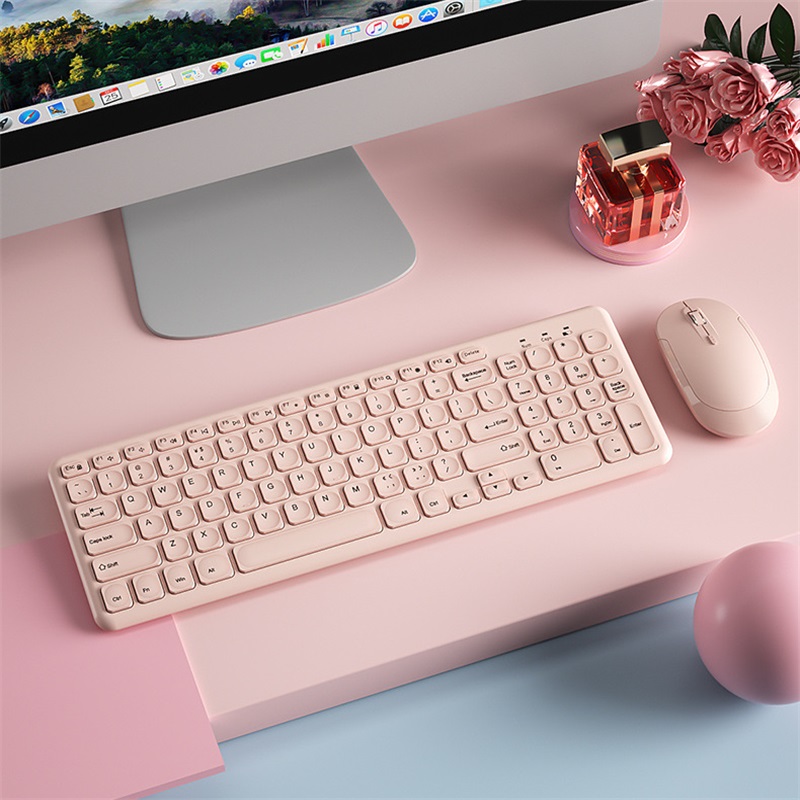 Gaming Keyboard Mouse Combo - Модная беспроводная клавиатура и мышь, комбинированная