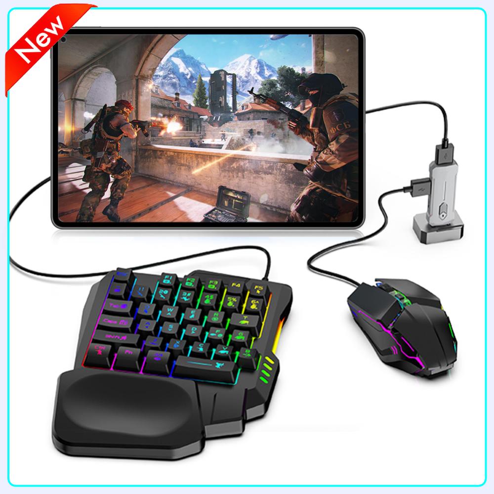 Keyboard Mouse Bundle Gaming - 5 в 1, мобильный игровой конвертер,