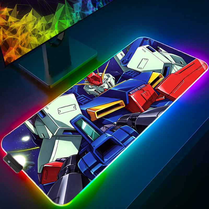 Gaming Keyboard And Mouse Mobile - Большой коврик для мыши RGB для