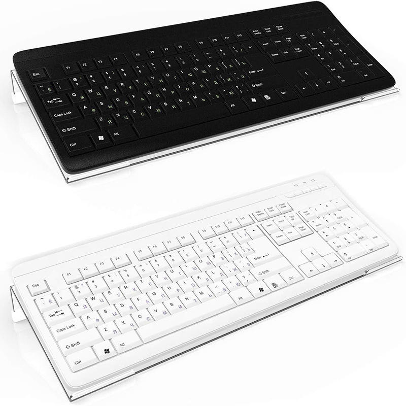 Gaming Keyboard Ergonomics - Прозрачная акриловая эргономичная подставка для клавиатуры,