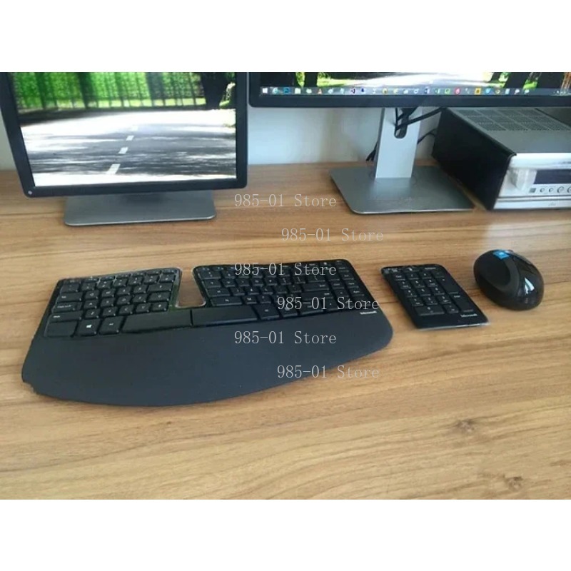 Gaming Keyboard Mouse Wireless - Беспроводной комплект клавиатуры и мыши, эргономичный