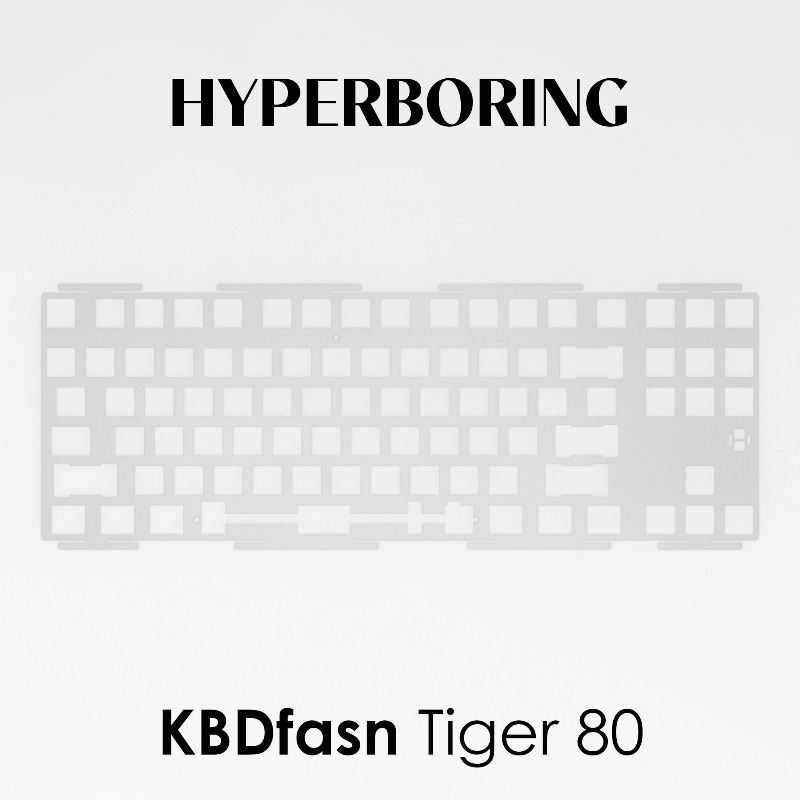 Gaming Keyboard Ergonomics - Плата для кастомизации клавиатуры HYPERBORING Tiger80:
