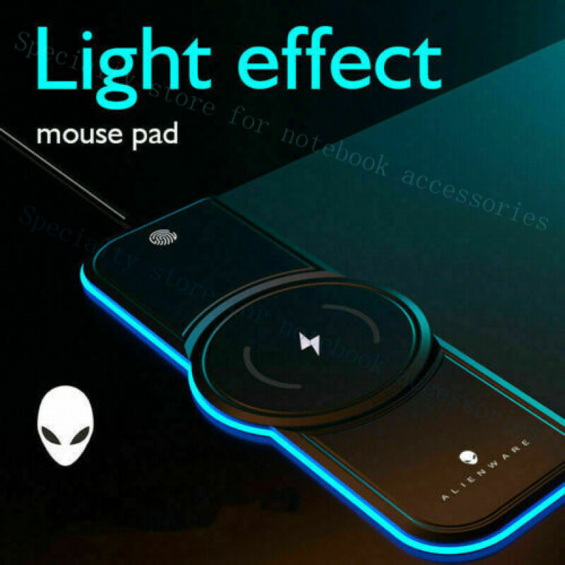 Gaming Keyboard Mouse Wireless - A+ Alienware 15W Qi Беспроводная зарядка