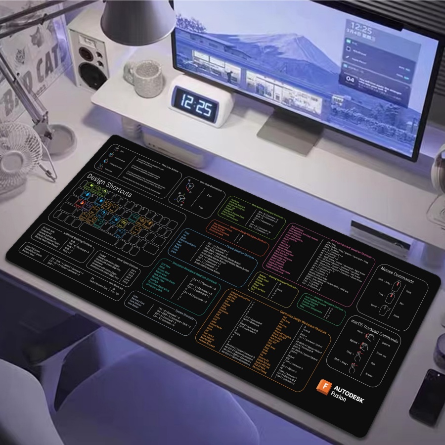 Keyboard Mouse Bundle Gaming - Коврик для мыши Autodesk Fusion Gaming