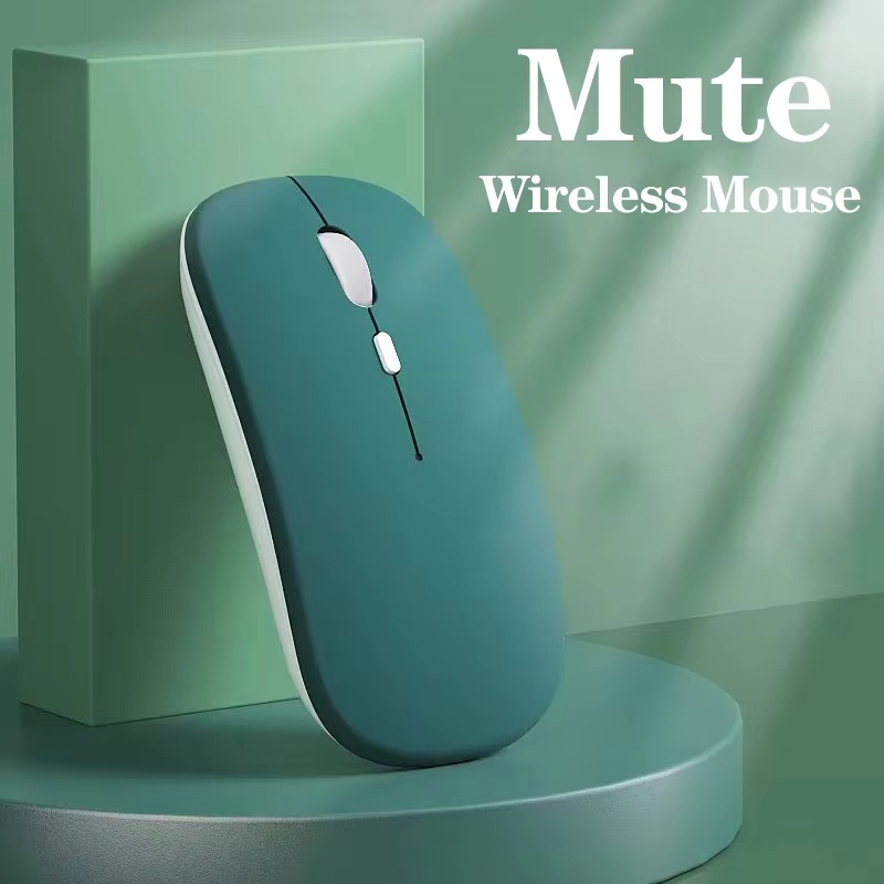Gaming Keyboard Mouse Wireless - Бесшумная Bluetooth-мышь, ультратонкая беспроводная мышь, портативная