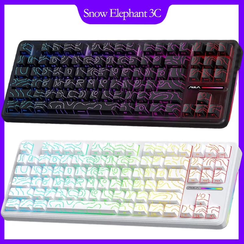 Gaming Keyboard Tkl - Беспроводная механическая клавиатура Aula F87 75%