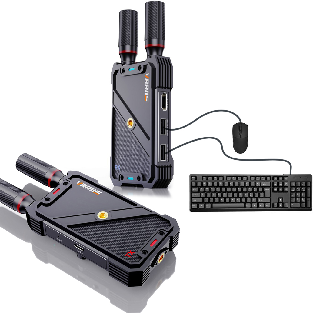 Gaming Keyboard Wireless - VRRIIS WL082K 400 м беспроводной HDMI