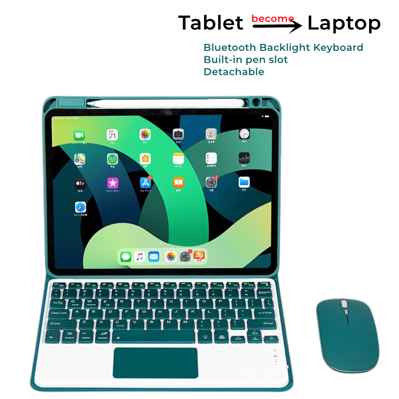 Чехол-клавиатура с подсветкой  – обзор и цена Gaming Keyboard Mouse Wireless