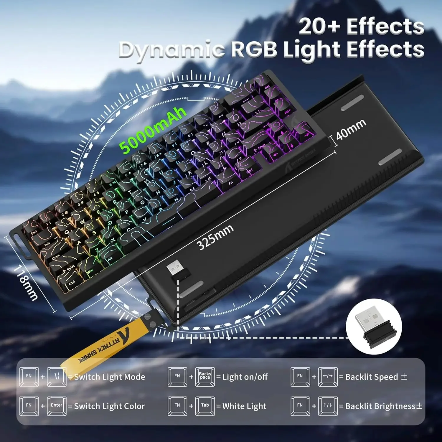 Беспроводная игровая клавиатур – обзор и цена Keyboard Gaming Mac