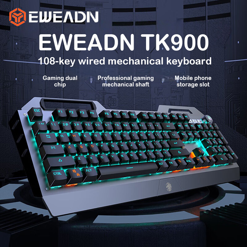 Механическая клавиатура EWEADN – обзор и цена Keyboard Gaming Mac
