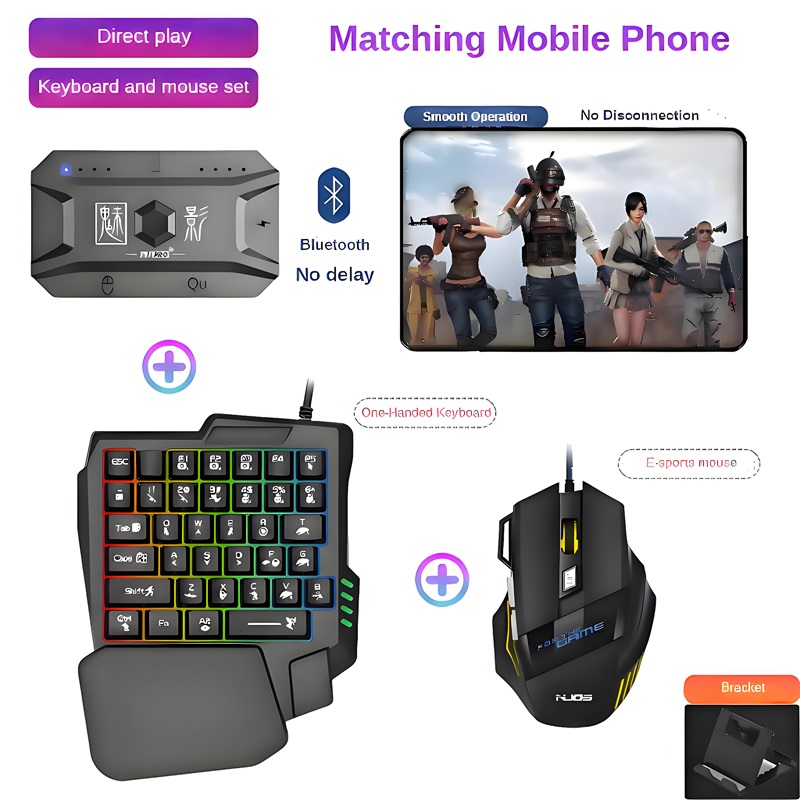 Игровой контроллер M1 Pro для  – обзор и цена Gaming Keyboard Mouse Combo