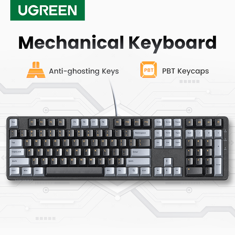Механическая клавиатура UGREEN – обзор и цена Keyboard Gaming Mac