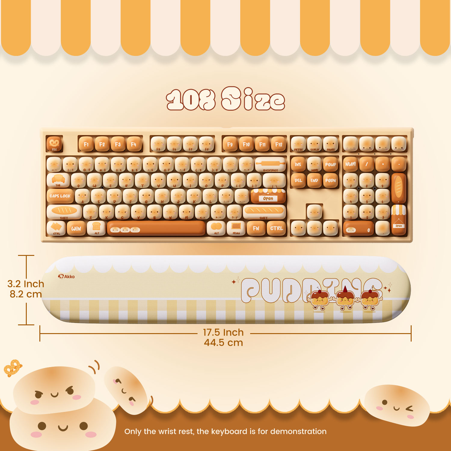 Akko Pudding Buns Клавиатура П – обзор и цена Gaming Keyboard Ergonomics