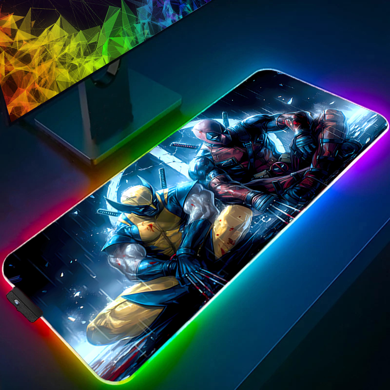 Светодиодный коврик для мыши,  – обзор и цена Gaming Keyboard En Mouse