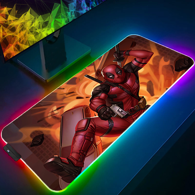 Светодиодный коврик для мыши,  – обзор и цена Gaming Keyboard En Mouse