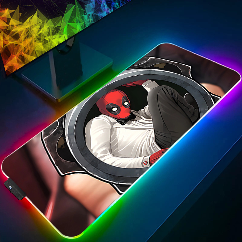 Светодиодный коврик для мыши,  – обзор и цена Gaming Keyboard En Mouse