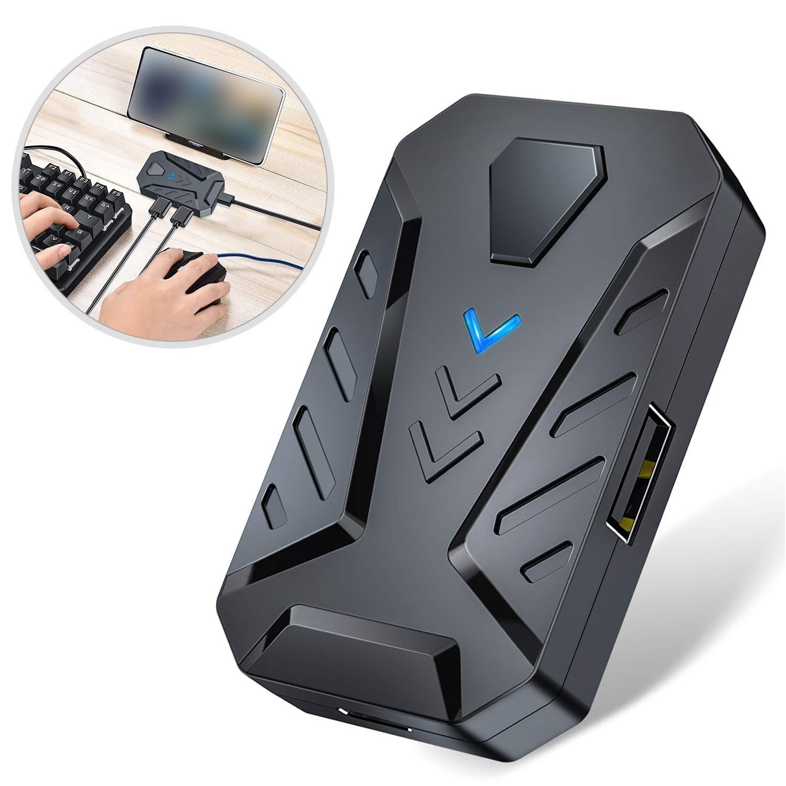Адаптер-конвертер игровой клав – обзор и цена Gaming Keyboard And Mouse Mobile