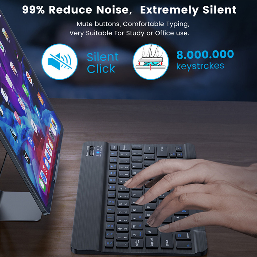 10-дюймовая беспроводная мини- – обзор и цена Gaming Keyboard Mouse Wireless