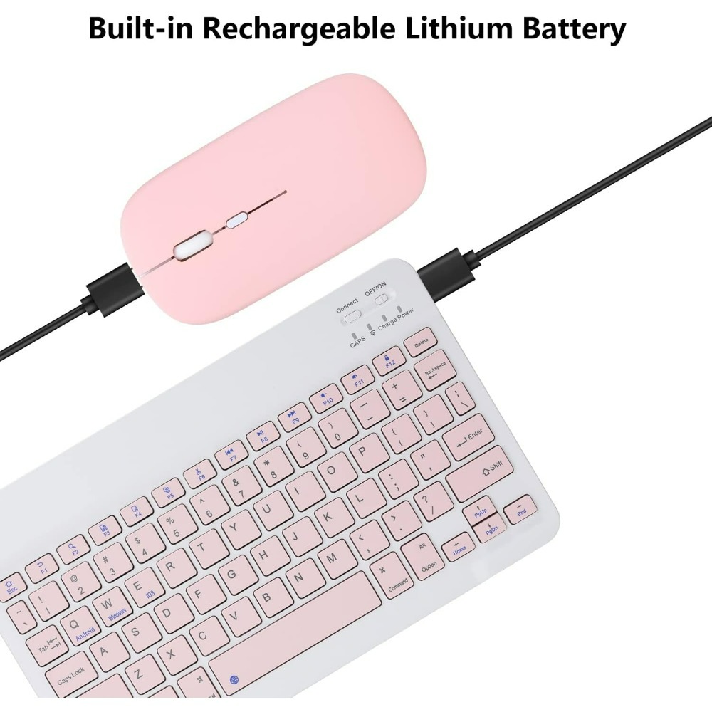 10-дюймовая беспроводная мини- – обзор и цена Gaming Keyboard Mouse Wireless
