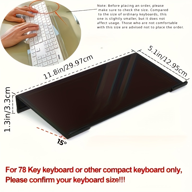 Акриловая подставка для клавиа – обзор и цена Gaming Keyboard Ergonomics