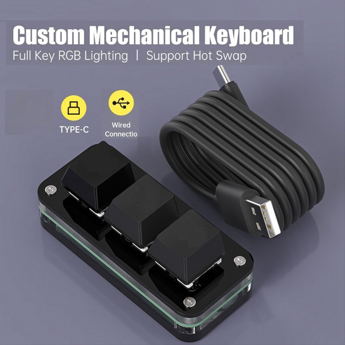 Мини-клавиатура doyou с 3 прог – обзор и цена Gaming Keyboard Types