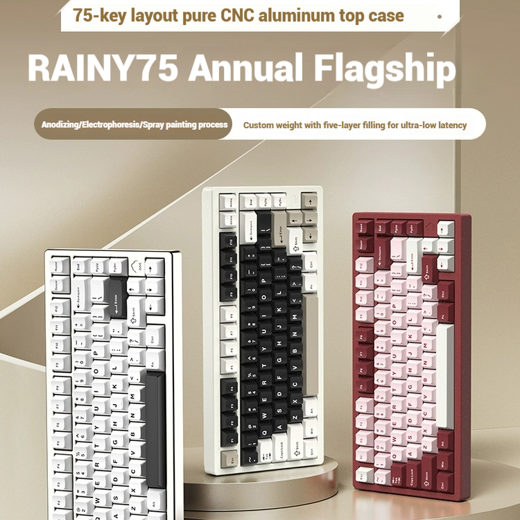 Беспроводная Bluetooth RAINY75 – обзор и цена Gaming Keyboard Wireless
