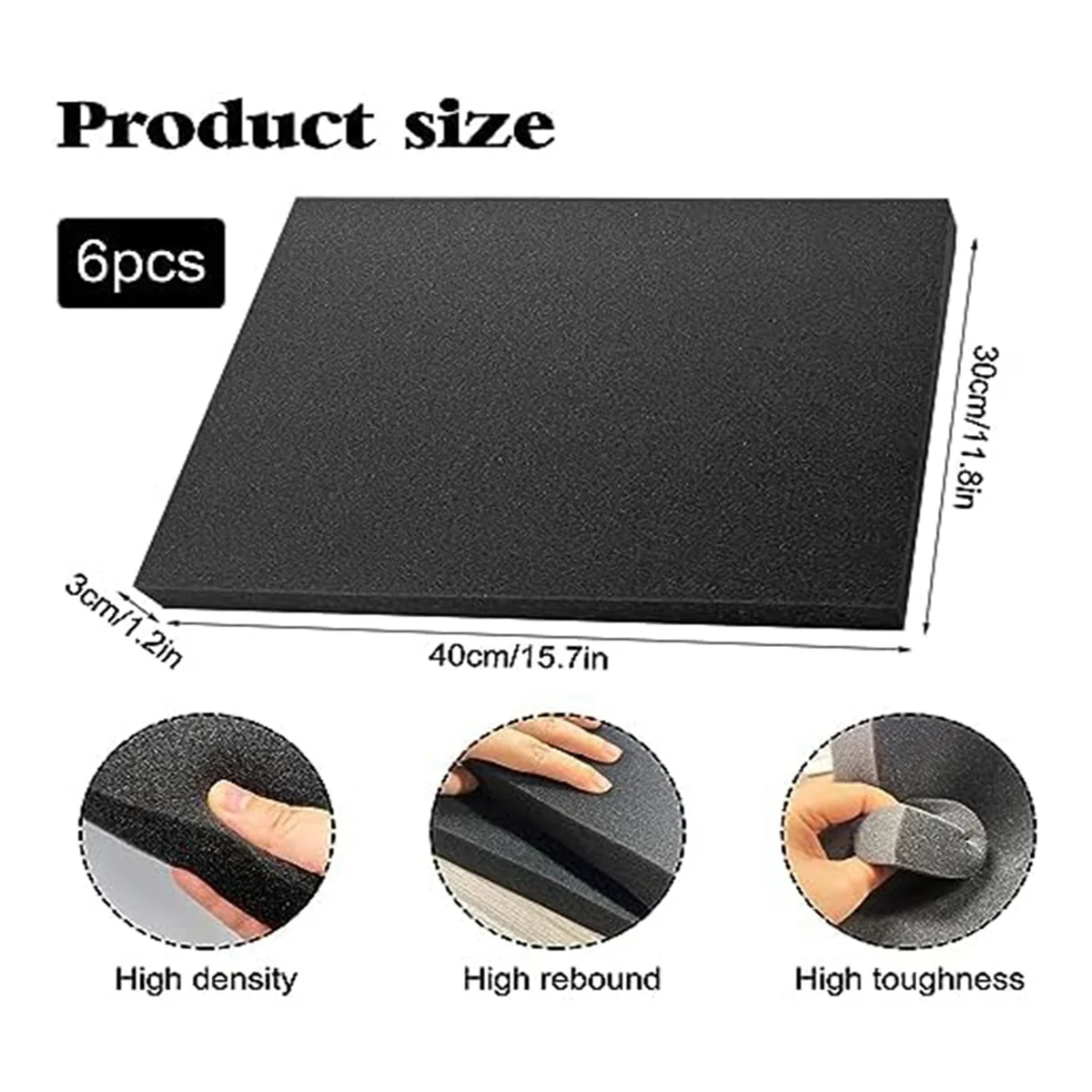 6 шт. листов из пенополиуретан – обзор и цена Polyurethane Foam Sheet