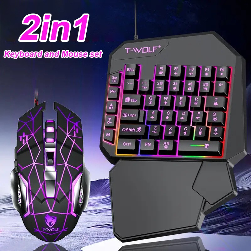 Комплект FocusOnPC TF900 2-в-1 – обзор и цена Gaming Keyboard And Mouse Mobile