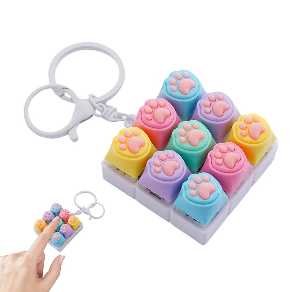 Брелок-антистресс 9Keys Cat Pa – обзор и цена Gaming Keyboard Nearby