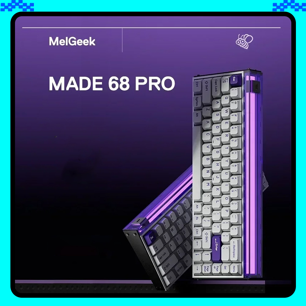 Melgeek MADE68 PRO клавиатура  – обзор и цена Keyboard Gaming Mac