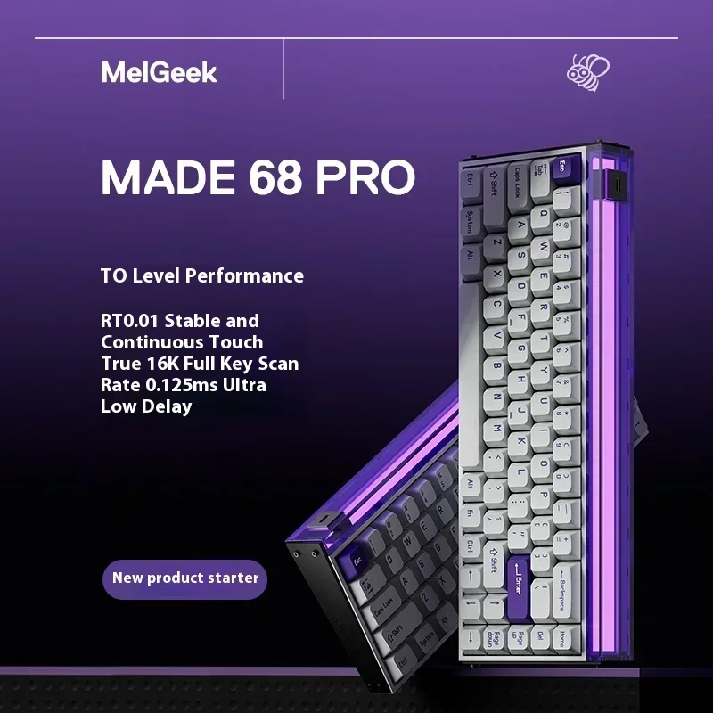 Melgeek MADE68 PRO клавиатура  – обзор и цена Keyboard Gaming Mac