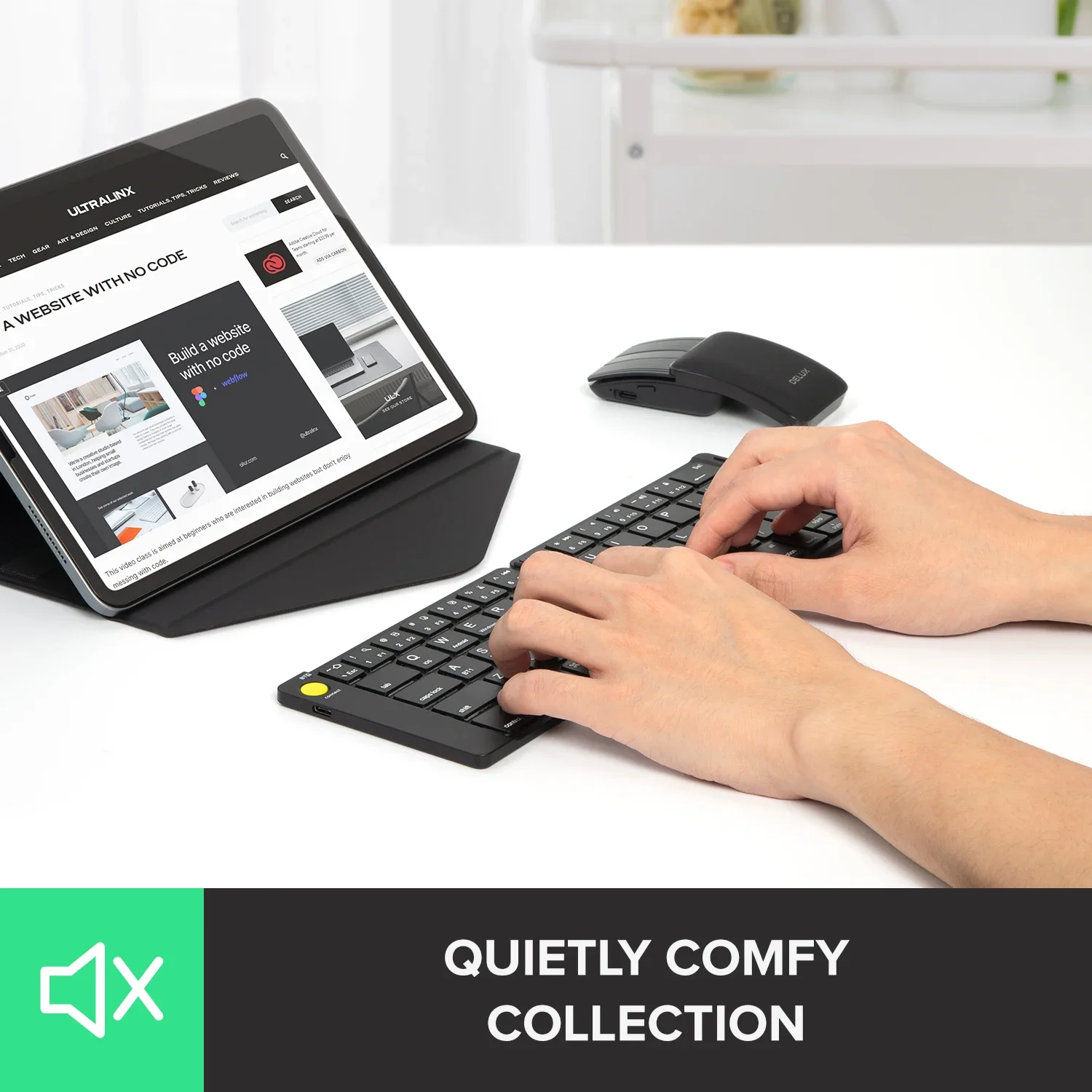 Delux складная клавиатура и мы – обзор и цена Gaming Keyboard Mouse Wireless