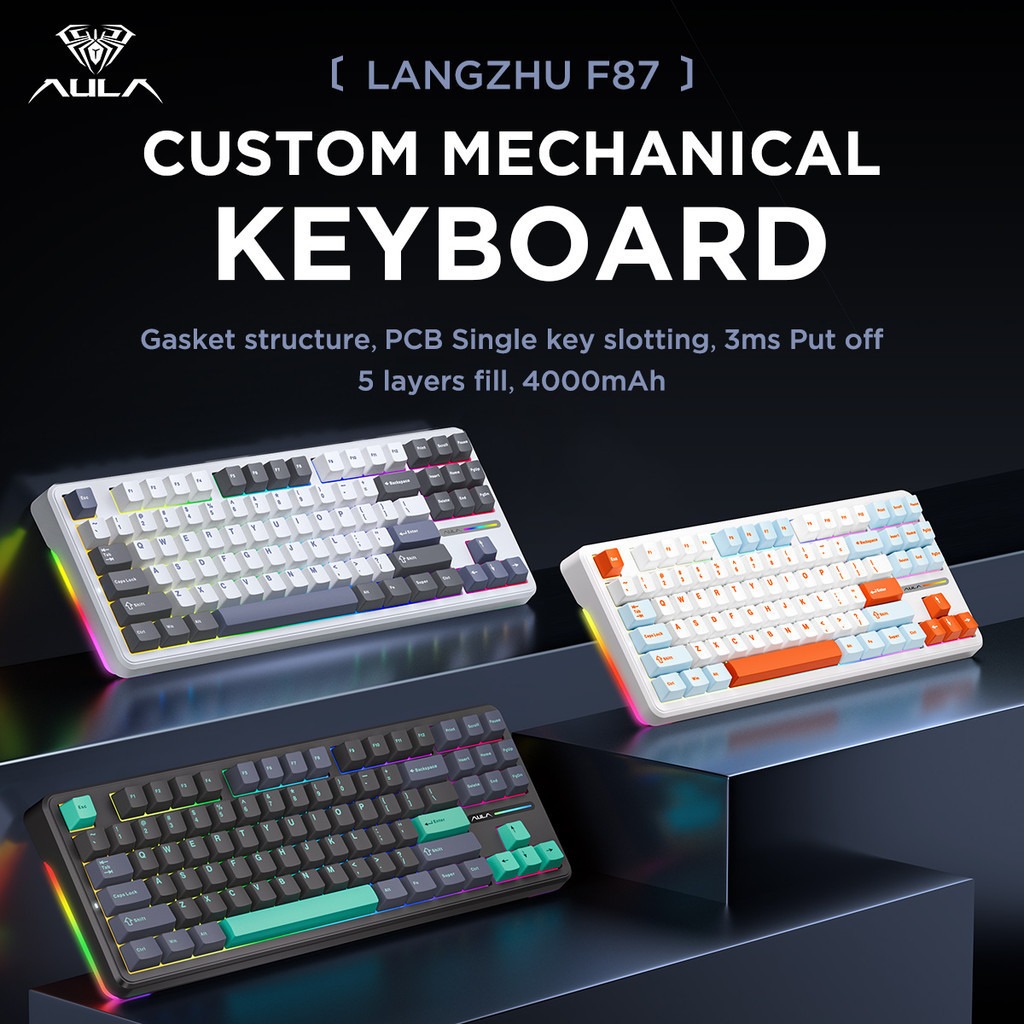 Механическая клавиатура Aula F – обзор и цена Gaming Keyboard Tkl