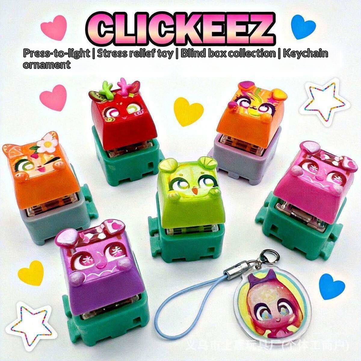 Брелок-кейкап Clickeez Fidget, – обзор и цена Gaming Keyboard Mechanical