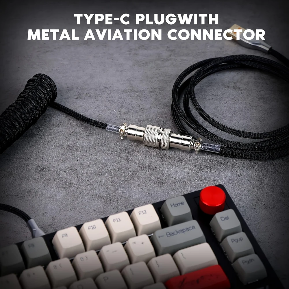 Кабель для клавиатуры 1,5 м, с – обзор и цена Coiled Usb Cable