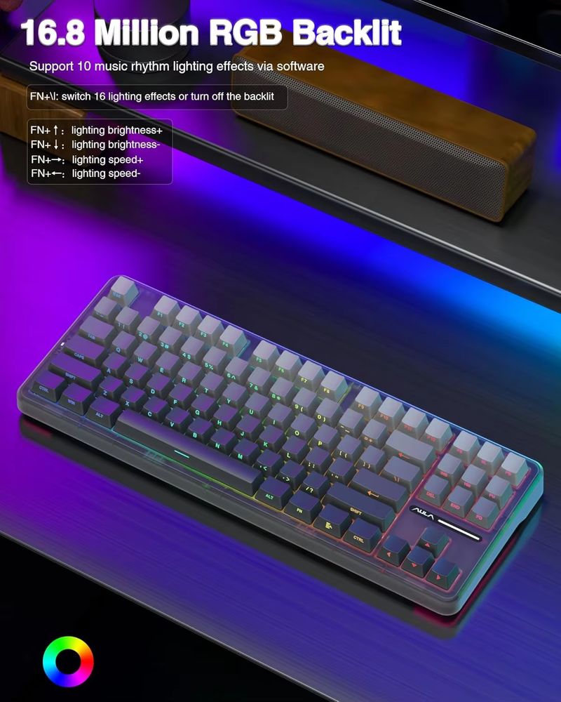 Беспроводная механическая клав – обзор и цена Gaming Keyboard Tkl