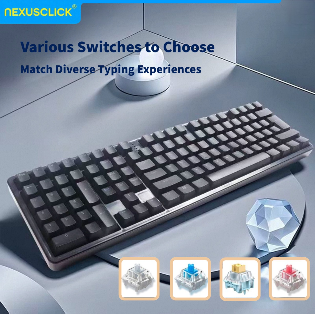 Механическая клавиатура NexusC – обзор и цена Gaming Keyboard Number Pad